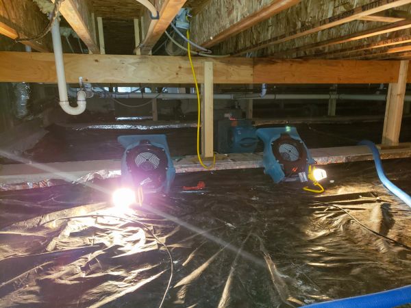 Cost of Crawlspace Water Removal in Brick