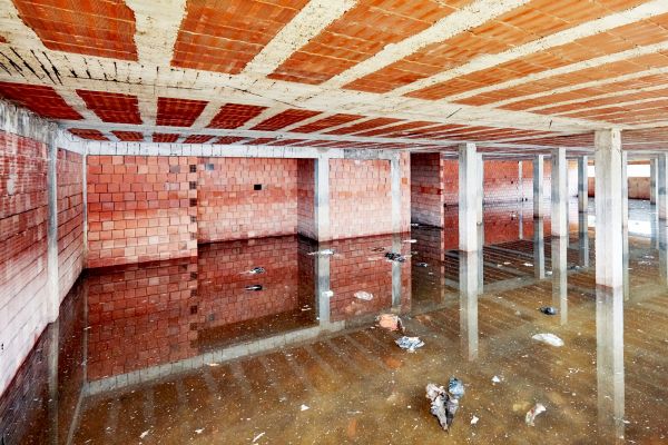 Cost of Basement Flood Remediation in Brick